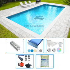Kit constructie piscina cu cofraj polistiren ISOBLOK 6x3x1.5